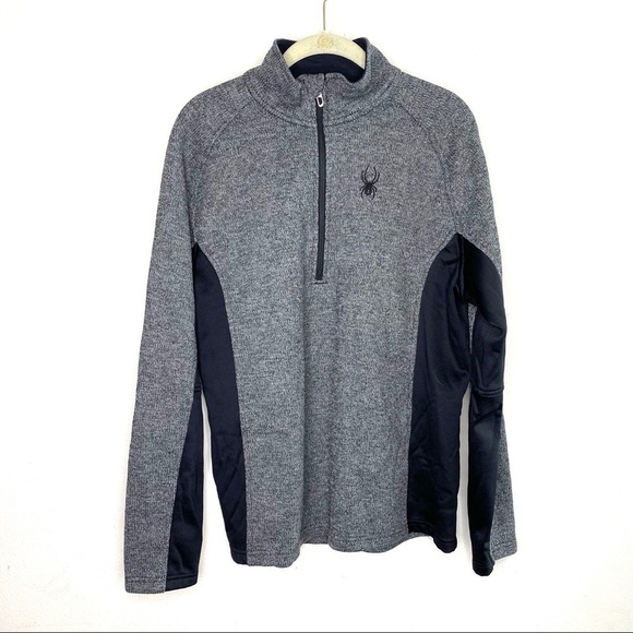 Spyder Outbound Half-zip Sweatshirt Sweater 186400 - Picture 2 of 9